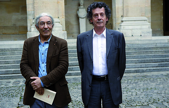 Boualem Sansal Et Hédi Kaddour, Grand Prix Du Roman De L'Académie ...