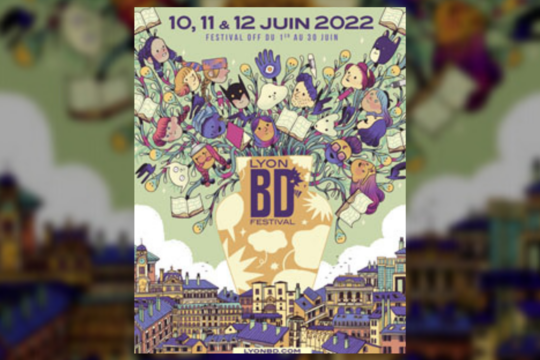 Affche 2022 Lyon BD Festival