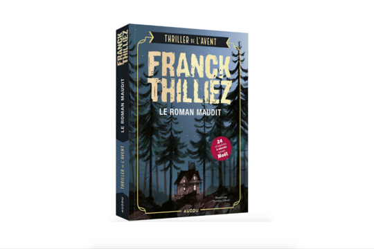 Couverture du "Roman maudit" de Franck Thilliez (Auzou)