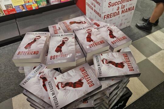 Le Boyfriend, Freida McFadden à la Fnac de Saint-Lazare