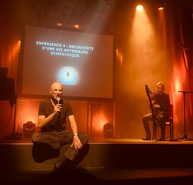 Bernard Werber - spectacle "Voyage intérieur" - Trois Baudets