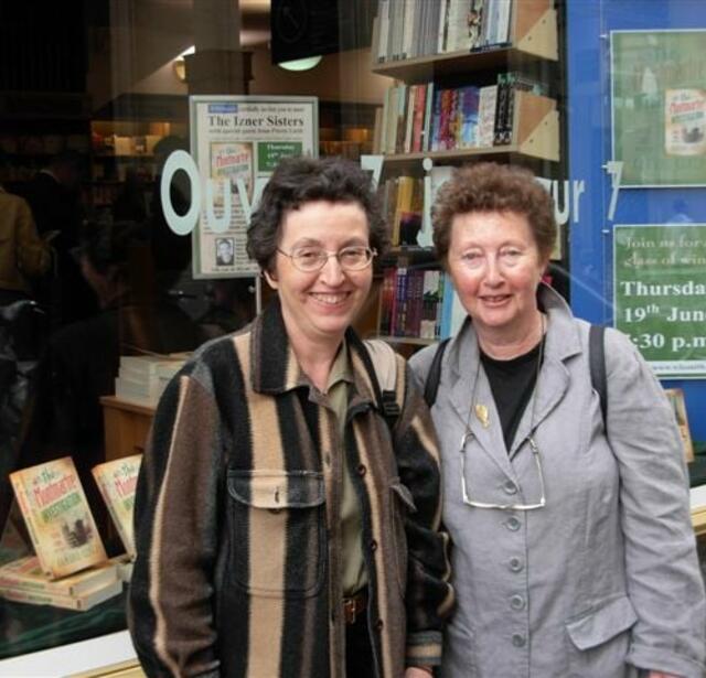 De gauche à droite : Laurence Lefèvre et Liliane Korb 