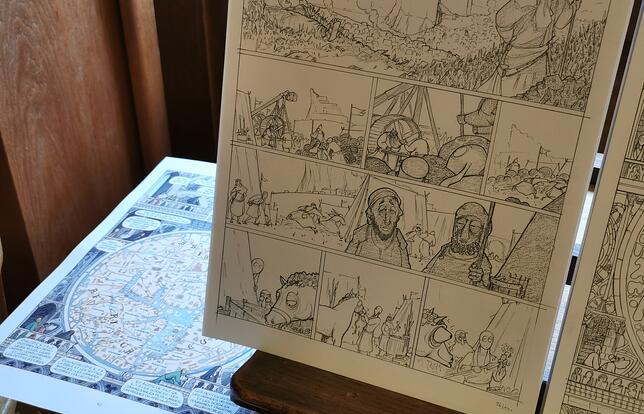 planches originales de Geographia