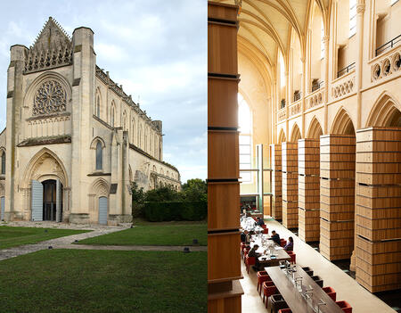 L'abbatiale de l'abbaye d'Ardenne 