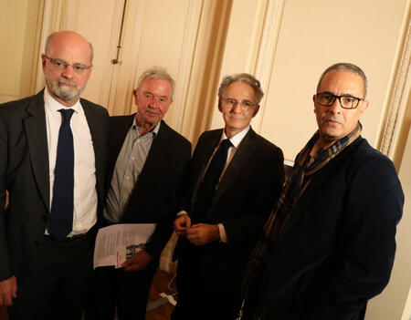 Jean Michel Blanquer, Antoine Gallimard, François Zimeray et Kamel Daoud