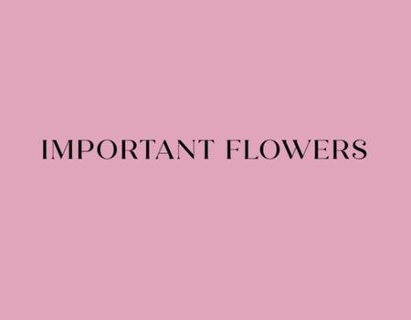 Important Flowers de Sofia Coppola