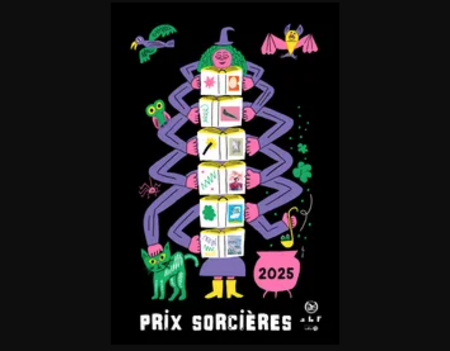 L'affiche du prix Sorcières 2025