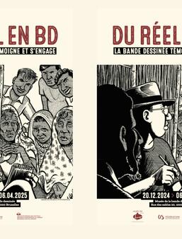 Exposition "Du réel en BD" au Musée de la BD de Bruxelles