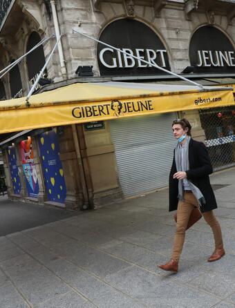 La librairie Gibert Jeune de la place St Michel