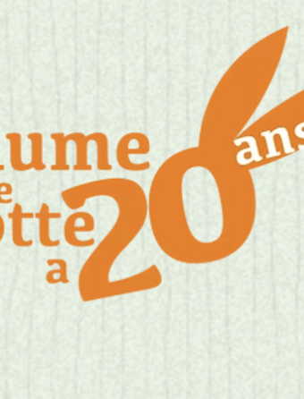 Logo plume de carotte