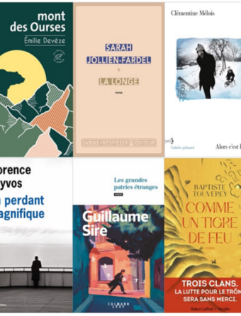 Première sélection des romans français du prix des libraires 2025