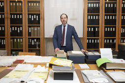 Fabien Oppermann administrateur provisoire de la bibliothèque littéraire Jacques Doucet