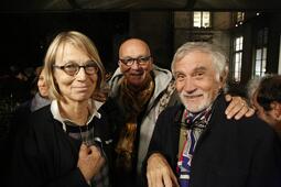 Françoise Nyssen , Thierry Magnier et Jean-Paul Capitani 2017