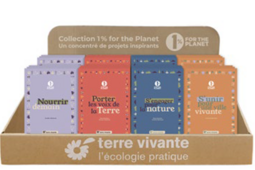 Quatre ouvrages à paraitre dans la nouvelle collection 1% for the Planet des éditions Terre vivante